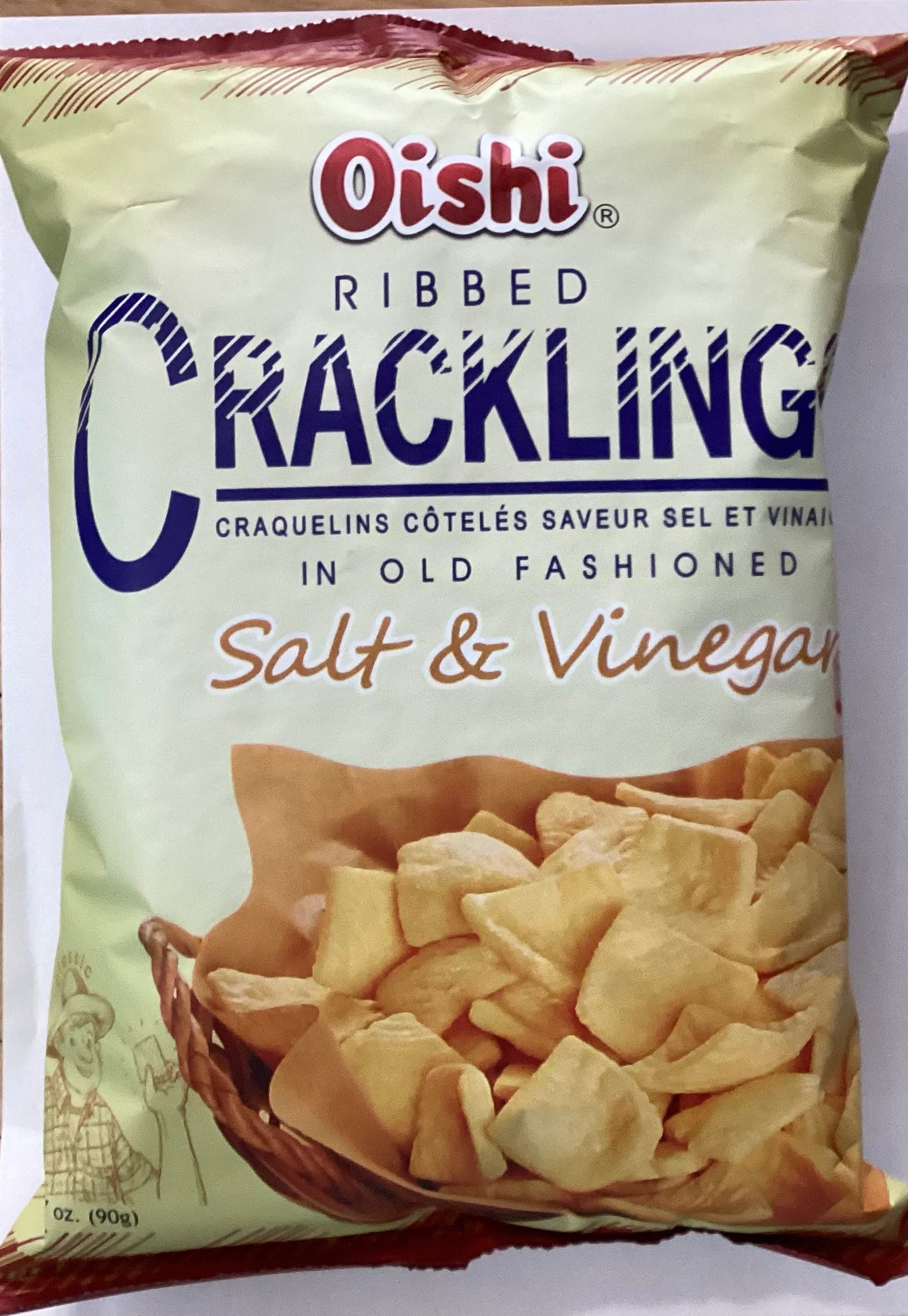 Oishi CRACKLINGS salt & vinegar