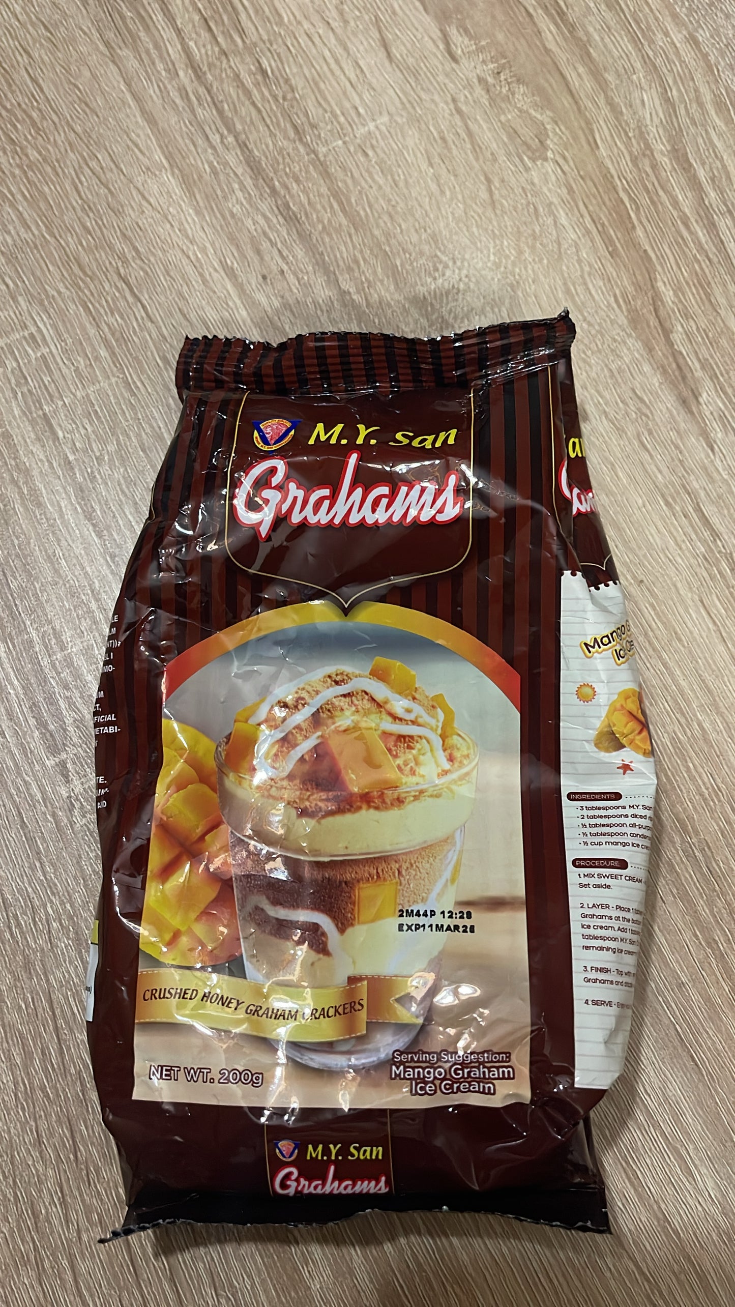 Graham Powder - Poudre de Graham pour Desserts et Recettes Gourmandes - MARIVIC MART
