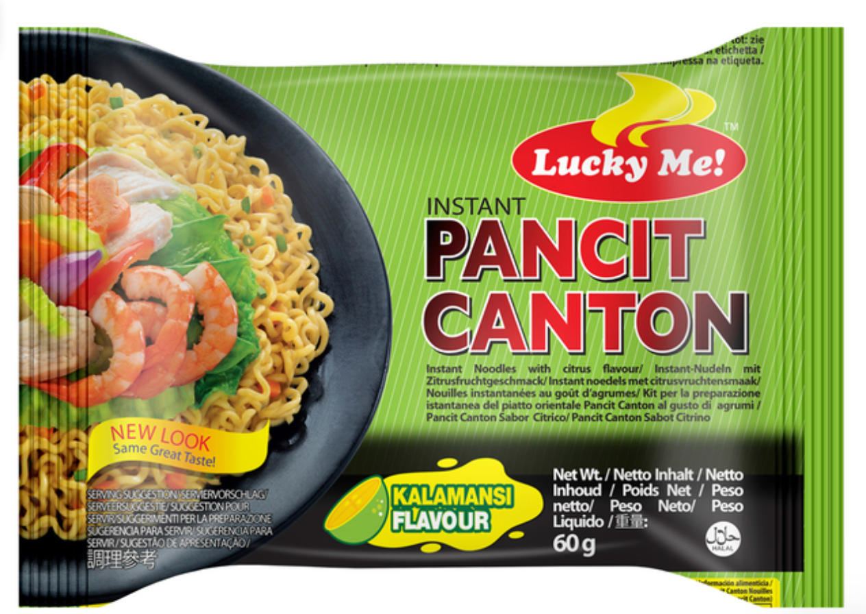 Pancit Canton Calamansi / Lucky Me /60 g - MARIVIC MART