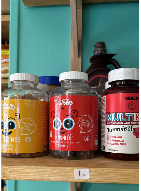 Multivitamines Kids Nat & Form Junior - 60 Gummies - MARIVIC MART