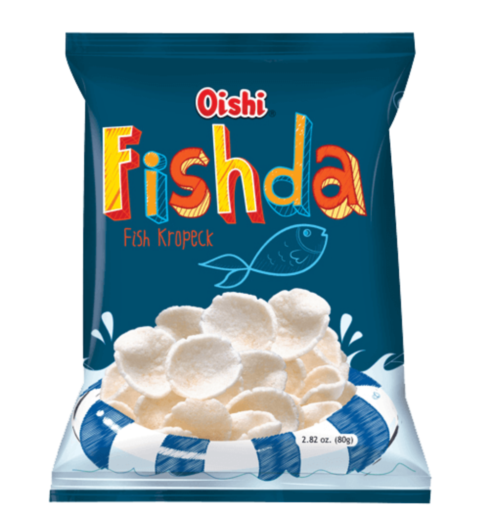 Oishi Fishda Fish Kropeck - 100g - MARIVIC MART
