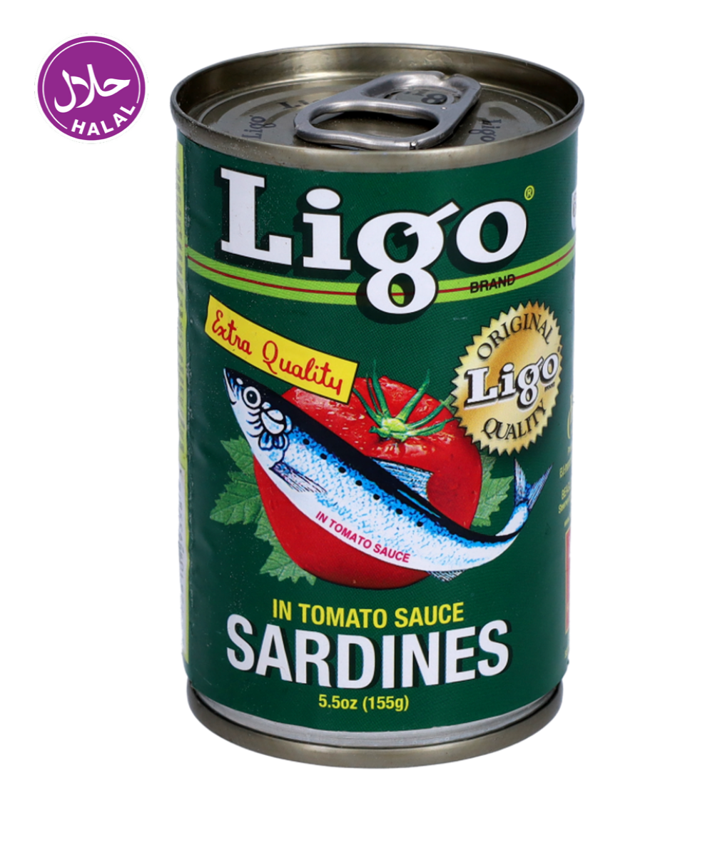 Ligo | Sardines in Tomato Sauce | 155g. - MARIVIC MART