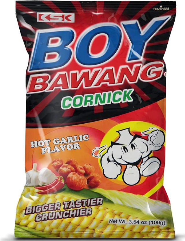 Boy Bawang Hot Garlic Flavor 90g - MARIVIC MART