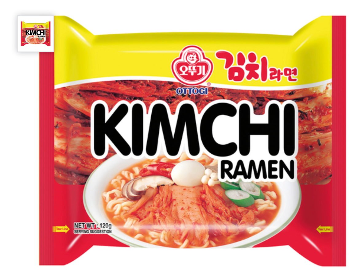 Nouilles Instantanées Kimchi Ramen - 120 g - MARIVIC MART