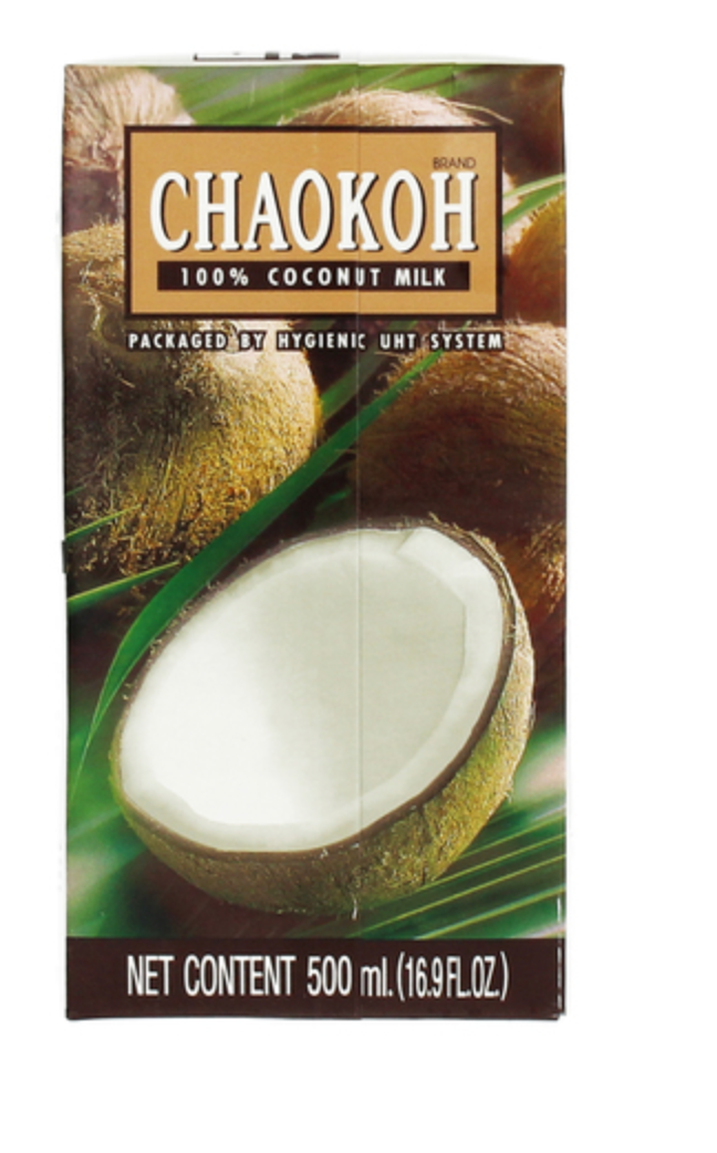 Lait de Coco Chaokoh - 18% de Matières Grasses, 500 ml (Tetra Pak) - MARIVIC MART