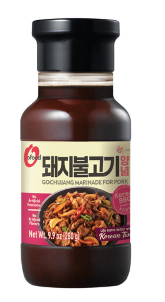 Sauce Marinade BBQ Coréenne pour Porc - 280 g - MARIVIC MART