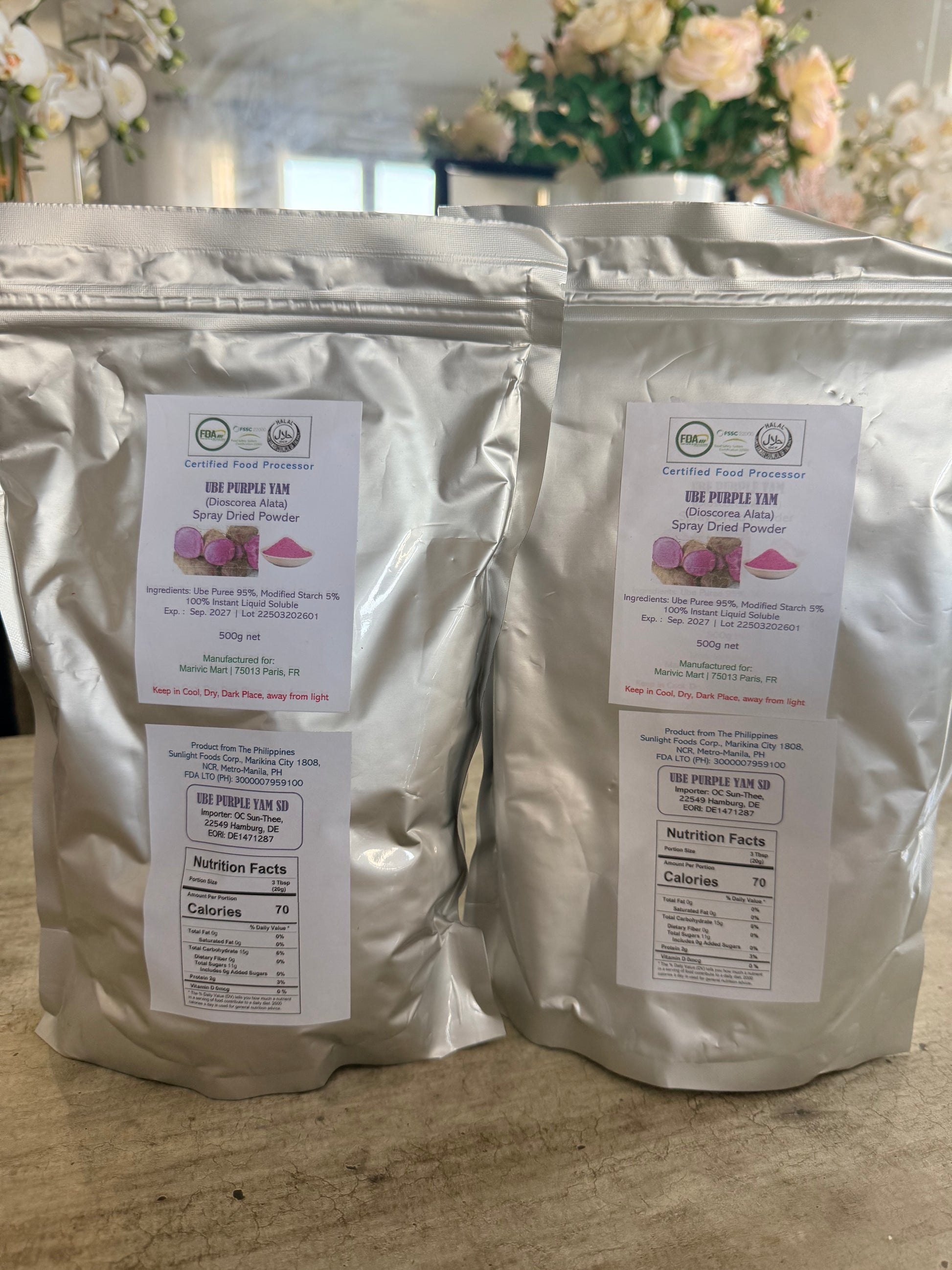 Ube Sunlight 500 gram - MARIVIC MART