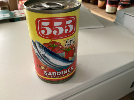 555 sardines 155 hot
