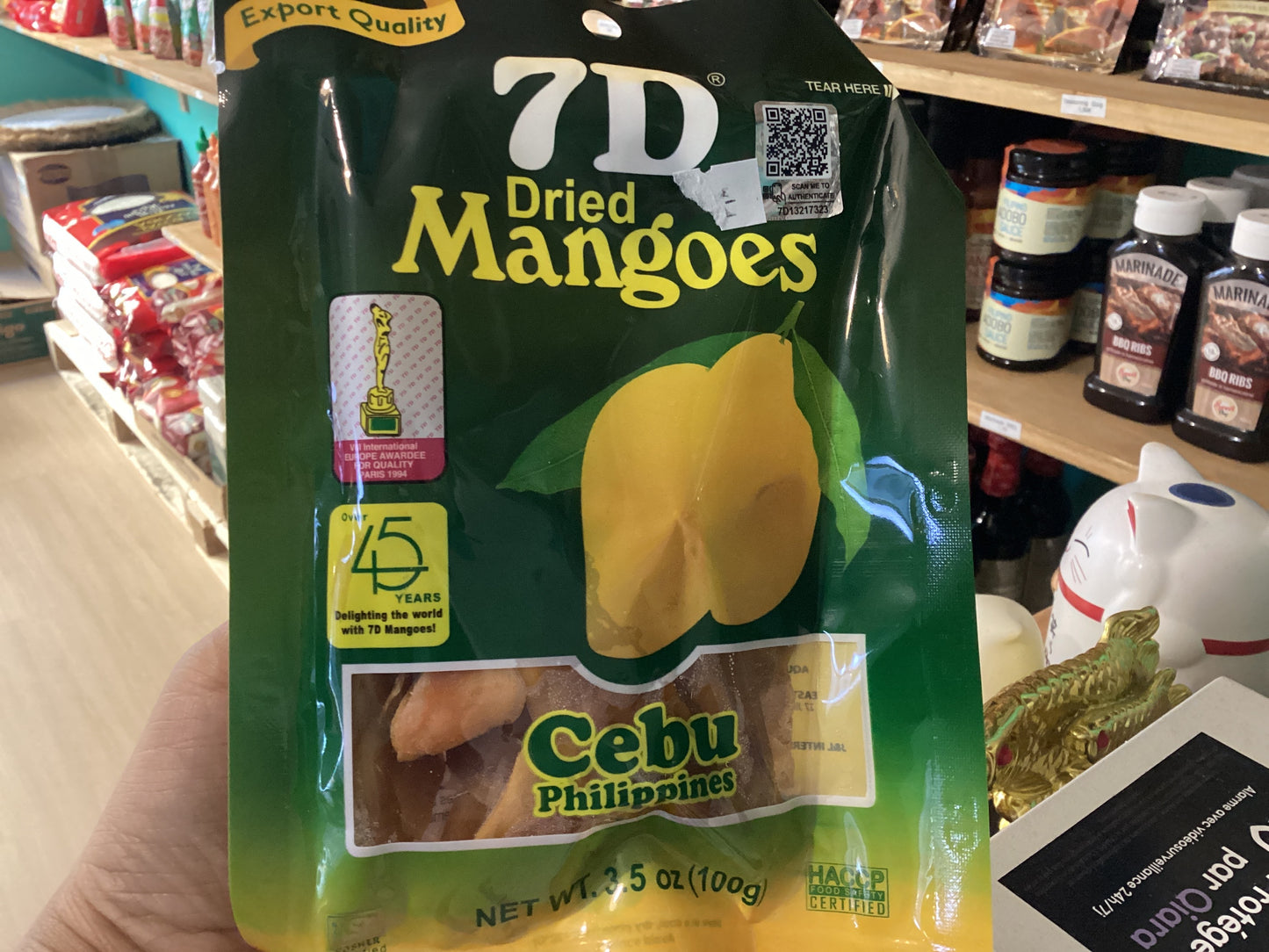 Philippine Dried Mangoes 7D-Cebu