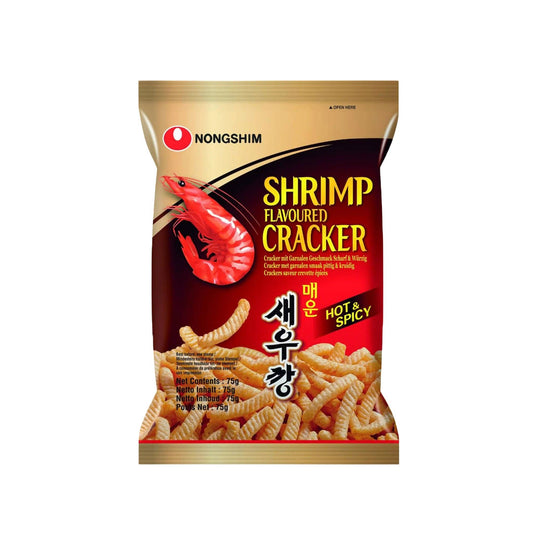 Nongshim Crackers with Spicy Shrimp Flavor 75 g - MARIVIC MART
