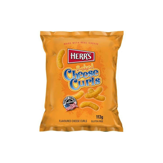 HERR'S Cheese Curls Baked 113 g - MARIVIC MART