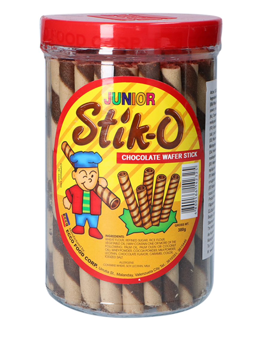 Stik-O | Wafer Sticks - Chocolate | 380g. - MARIVIC MART