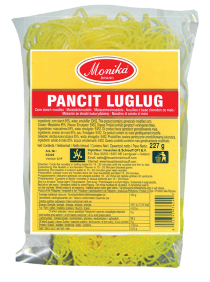 Pansit Luglug Cornstarch Noodles 227 G - MARIVIC MART