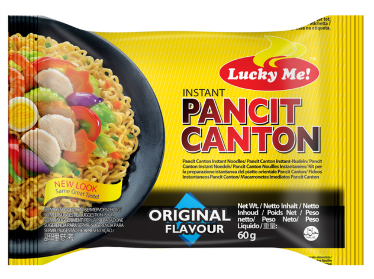 Pancit Canton Original Flavour / Lucky Me / 60g - MARIVIC MART