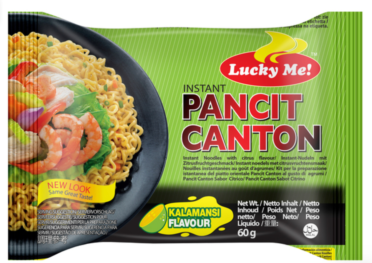 Pancit Canton Calamansi  / Lucky Me /60 g - MARIVIC MART