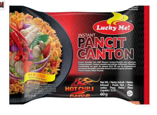 Pancit Canton Hot Chilli / Lucky Me / 60 g - MARIVIC MART