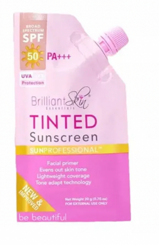 Brilliant Skin Essentials Tinted Sunscreen SPF50 20g - MARIVIC MART