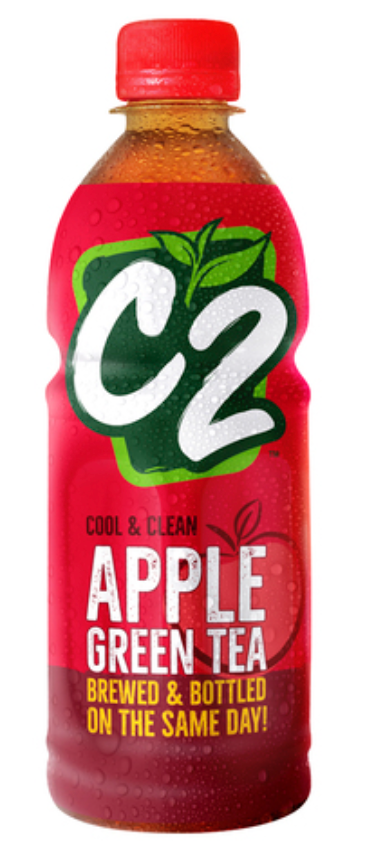 C2 | Green Tea Apple Drink 500ml