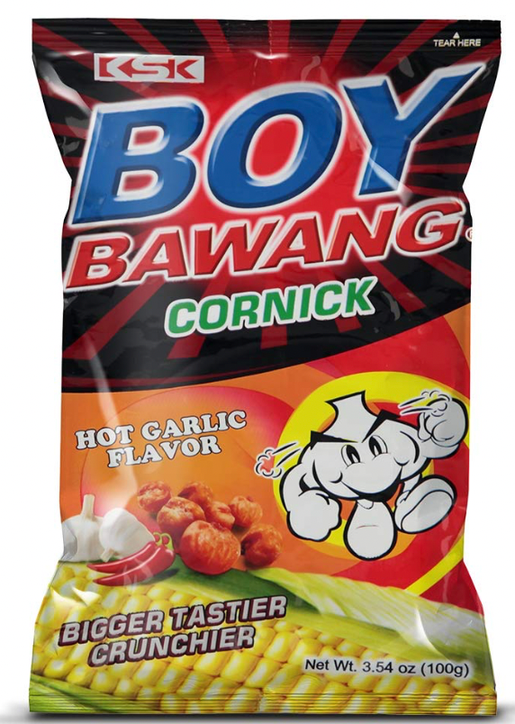 Boy Bawang Cornick Hot Garlic Flavor