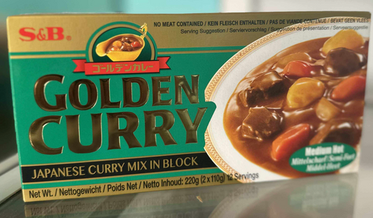 S&B Golden Curry – Medium Hot (220 g) - MARIVIC MART