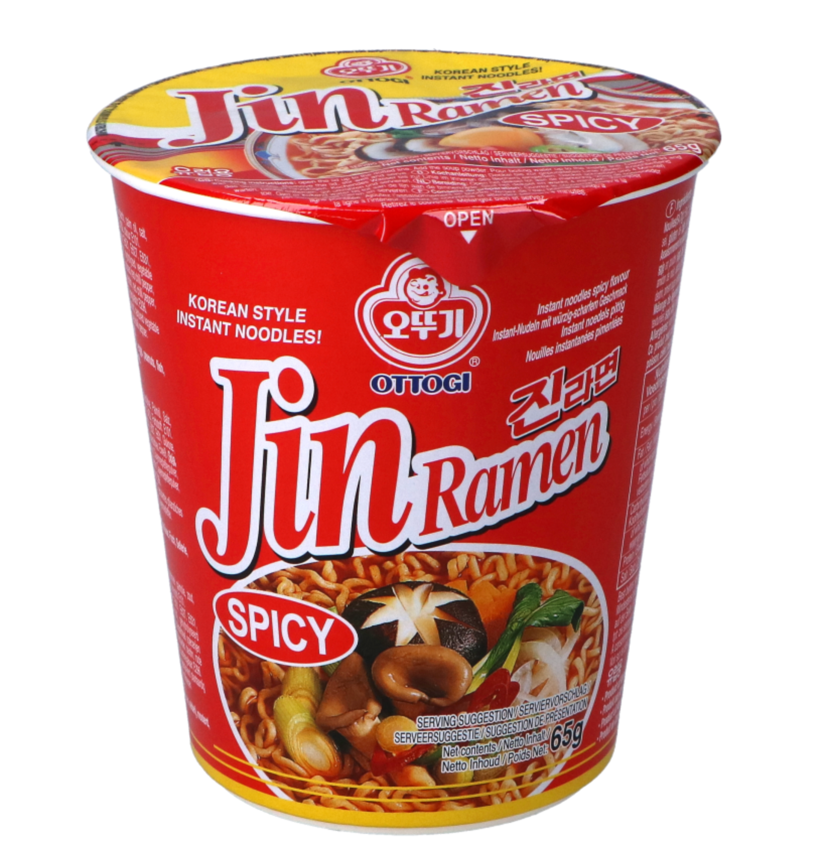 Jin Ramen Cup - Spicy | 65g. - MARIVIC MART