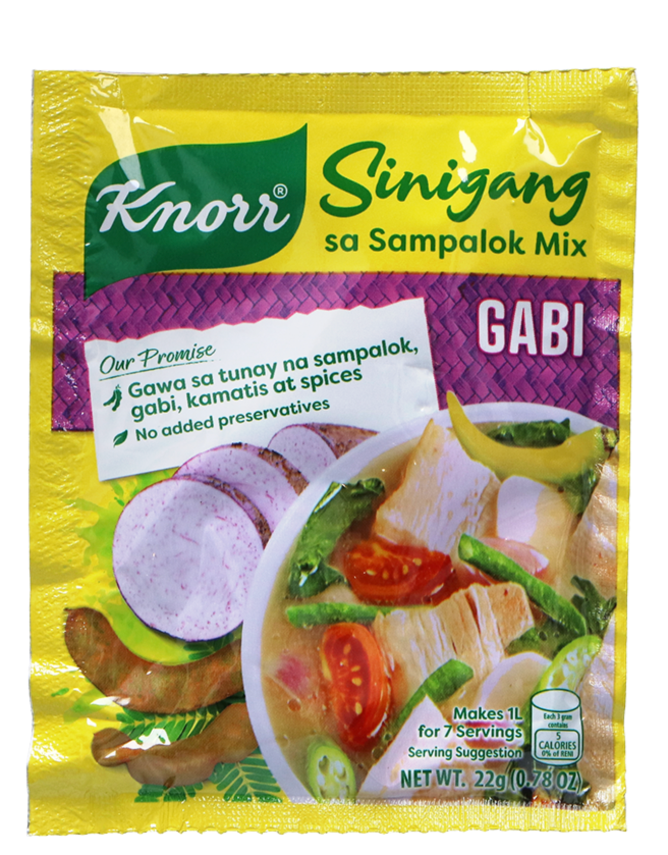 Knorr | Sinigang Na Gabi Seasoning Mix | 22g. - MARIVIC MART