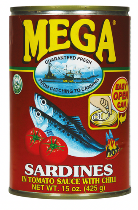 Sardines in Tomato Sauce with Chilli - MARIVIC MART