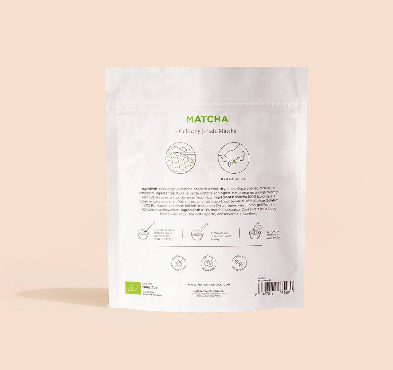 High Quality Japanese Organic Matcha