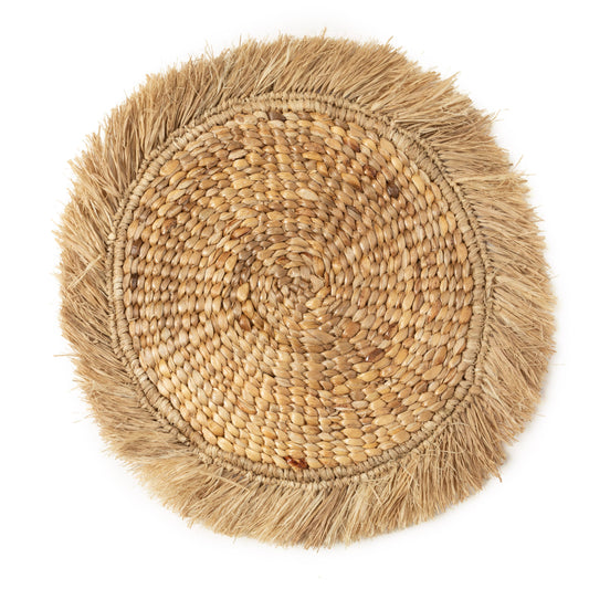 The Water Hyacinth Raffia Placemat - Natural - MARIVIC MART